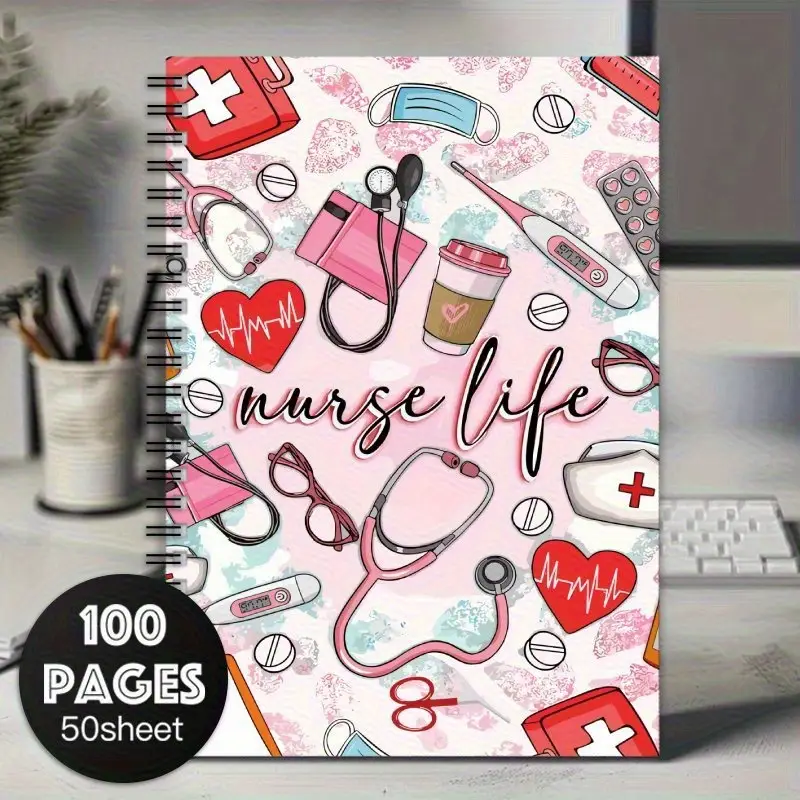 59161c7f13a44f9d8b7f1819771edc42-goods Nurse notebook - Image 1