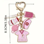 Nurse keyring - Image 4