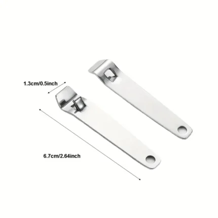 Stainless-steel vial opener (2 piece)