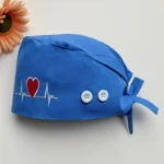 Plain scrub cap (blue)