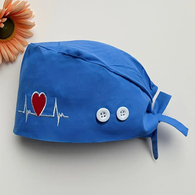 e6430b61-14fe-4db5-80e8-96714170b664 Plain scrub cap (blue) - Image 1