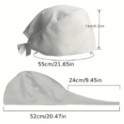 Plain scrub cap (blue) - Image 3