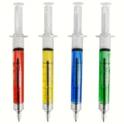 Syringe highlighter pens – 4 pack