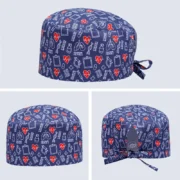 Printed scrub caps - Image 3