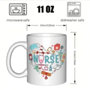 Ceramic nurse mugs - Image 2