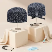 Printed scrub caps - Image 2