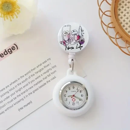 Retractable Nurselife fob watch (digital)