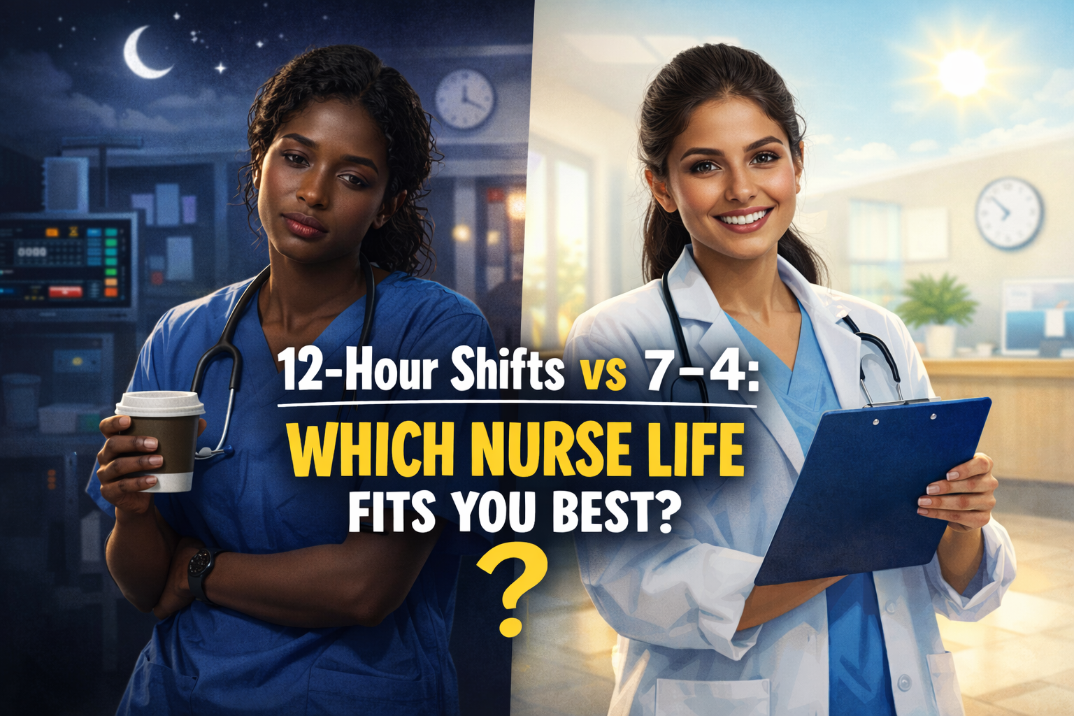 shift life 12-Hour Shifts vs 7–4: Which Nurse Life Fits You Best?
